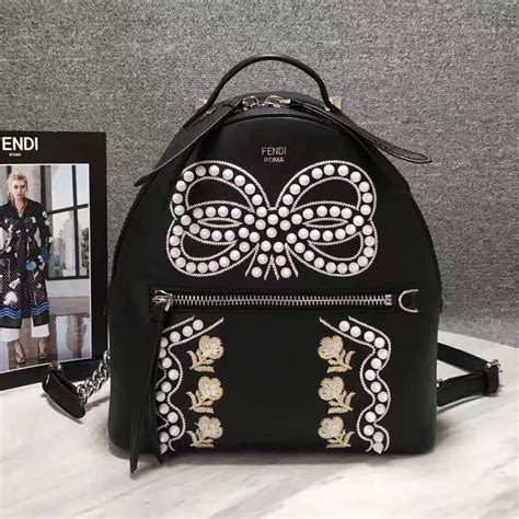 fendi studded mini backpack|fendi backpacks on sale.